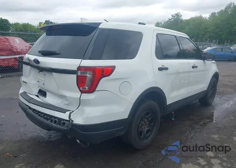 2016 Ford Police Interceptor from USA, damaged, VIN 1FM5K8AR4GGC73421